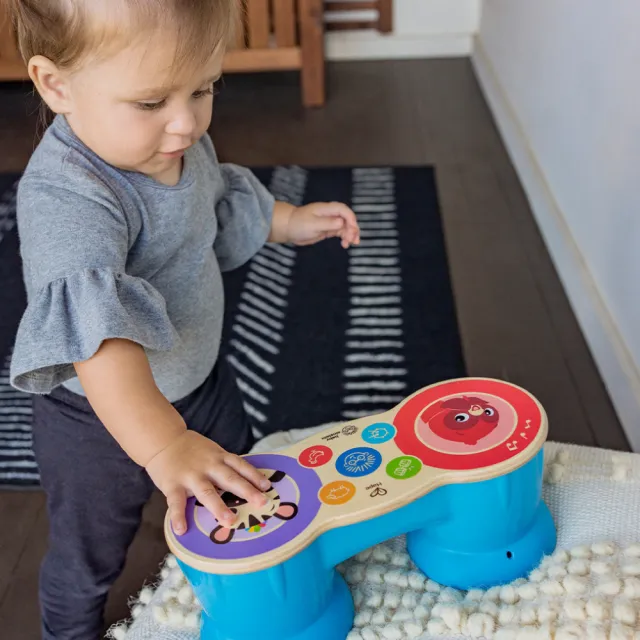 【Hape】Baby Einstein小鼓(聲音玩具/樂器/木製玩具/木頭玩具遊戲)