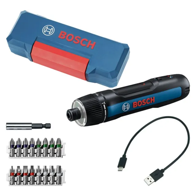 【BOSCH 博世】3.6V鋰電起子機 GO 3(16+1起子頭組 /台灣公司貨)