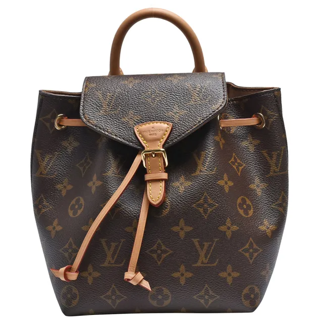 【Louis Vuitton 路易威登】M45502經典MONTSOURIS BB Monogram帆布印花手提/後背包