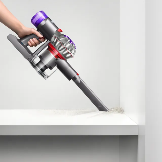 【dyson 戴森】V8 Focus Mattress Origin HH15強勁無線除塵蟎機 手持吸塵器(銀灰色)