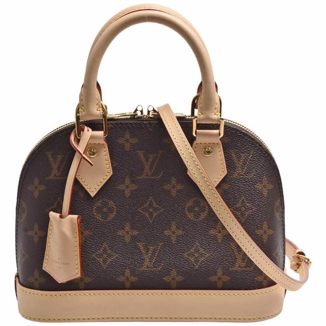 【Louis Vuitton 路易威登】M46990經典Monogram印花ALMA BB手提/斜背包