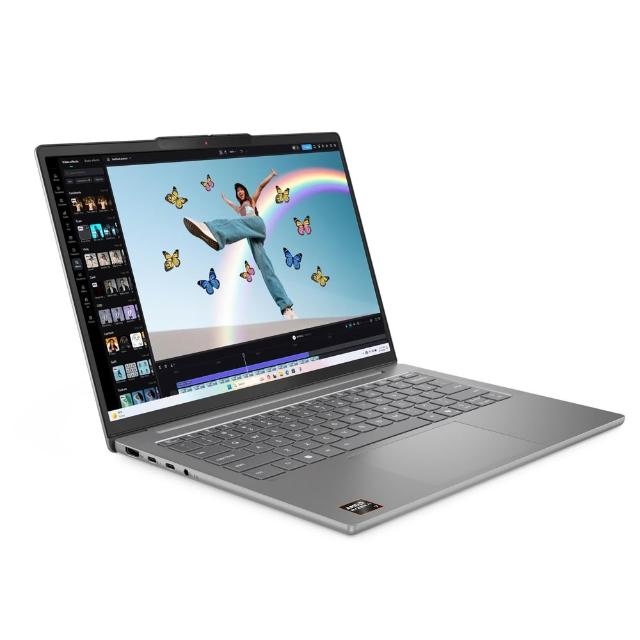 【Lenovo】特仕版 14吋輕薄筆電(IdeaPad Slim 5 83HX004ATW/RAI 7 350/32G/512G+1TB/W11/灰)
