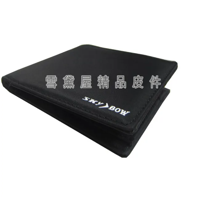 【SNOW.bagshop】雙11 短夾 二折型主袋 休閒 中性款 防水尼龍布材質 刷洗 標準尺寸 活動型證件夾 青少