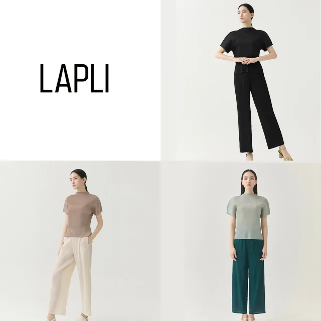 LAPLI一生褶名媛上下褲裝(U)