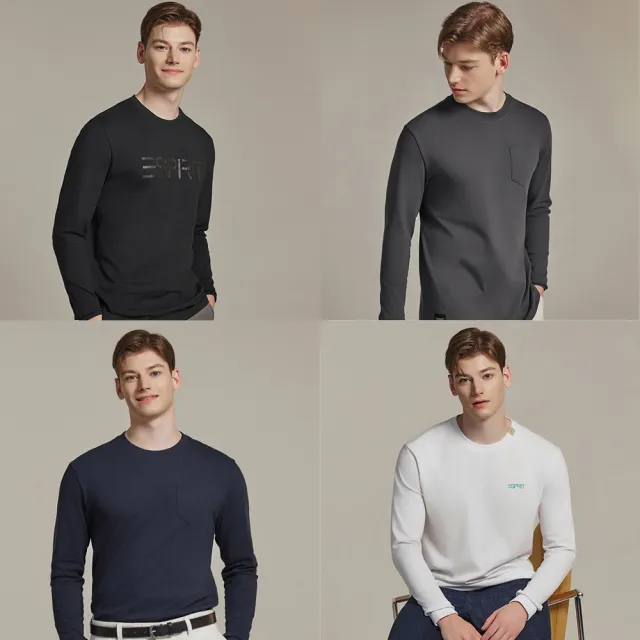 ESPRIT旗艦100%棉T4件-男(U)