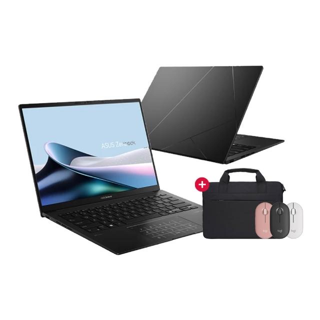 【ASUS】筆電包/滑鼠組★14吋Ryzen AI 5 輕薄筆電(Zenbook UM3406KA/HX340/16G/1TB/W11/OLED)
