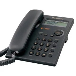 【Panasonic 國際牌】有線來電顯示電話機-黑色(KX-TSC11)