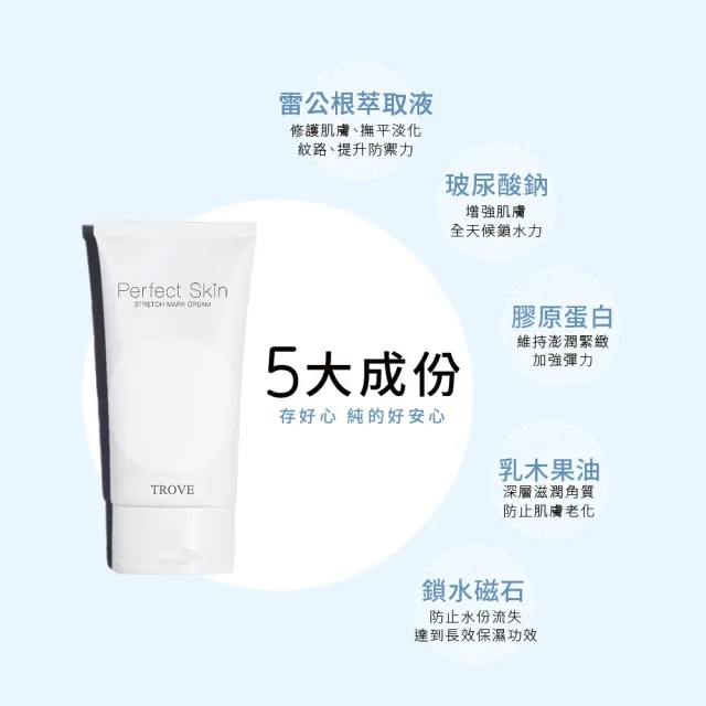 【Gennies 奇妮】乳頭霜50ml+滋潤霜100ml+撫紋霜120ml(舒緩保濕緊緻組)