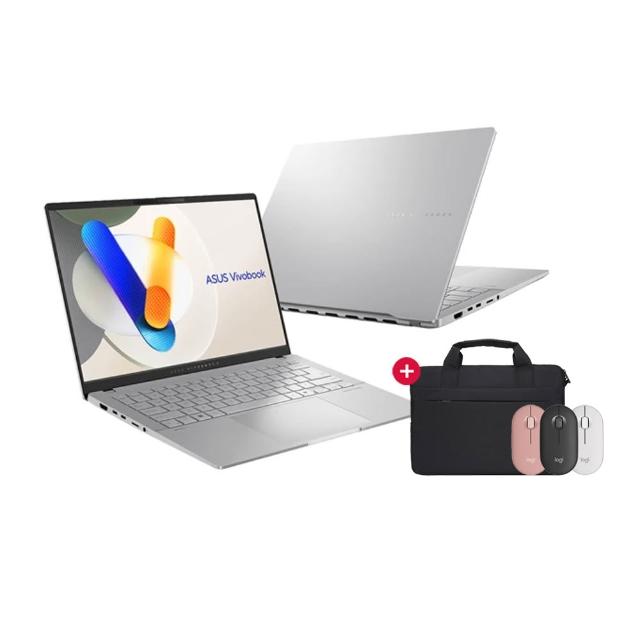 【ASUS】筆電包/滑鼠組★14吋R5輕薄筆電(VivoBook S M5406NA/R5-7535HS/16G/512G SSD/W11/OLED)