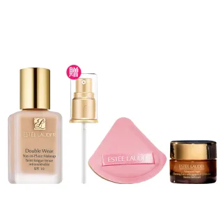 【Estee Lauder 雅詩蘭黛】粉持久完美持妝粉底SPF10/PA++30ml(粉底液/IU同款)