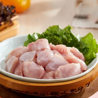 【國際牛肉店】雞胸丁/去皮雞胸 300G任選8包(台灣｜黑羽土雞｜放山雞)