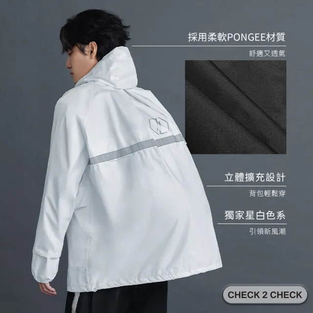 【CHECK2CHECK】C2C兩件式極鋒雨衣2.0．送秒穿雨鞋套