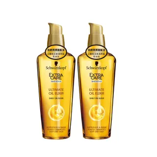 【Schwarzkopf 施華蔻】金緻潤澤護髮精油髮油75ml 2入組
