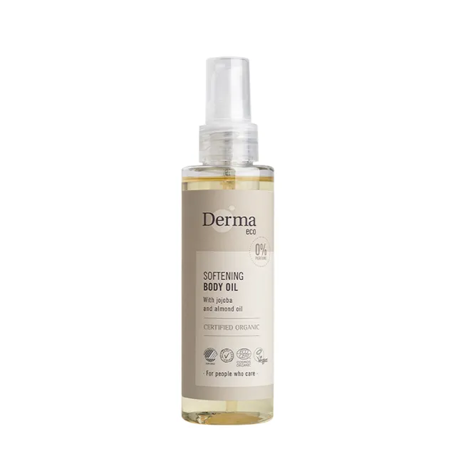 【Derma 丹麥德瑪】大地有機植萃撫紋護膚油 150ml(有機植物油複合配方 滋潤不黏膩)