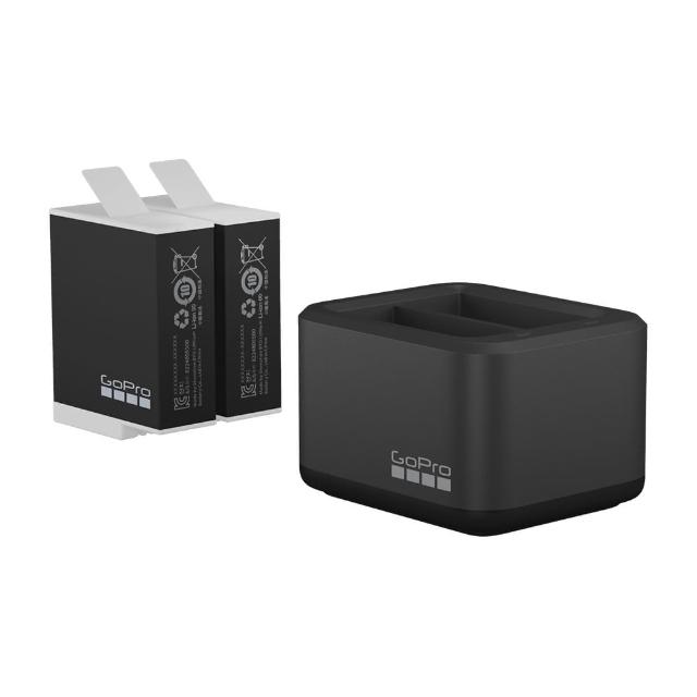 【GoPro】雙充+ENDURO高續航電池2入套組 For HERO9/10/11/12 Black(公司貨)