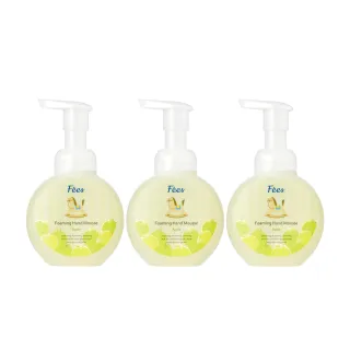 【Fees 法緻】柔護嬰幼洗手慕絲340ml 3入組