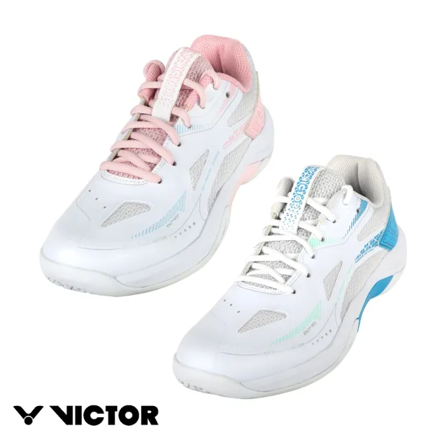 【VICTOR 勝利體育】羽球鞋 羽毛球鞋 網路獨賣(A240 AF/AI 夏威夷藍/淺粉紅)