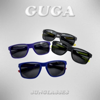 【GUGA】偏光兒童太陽眼鏡 少年工裝風款(霧面質感 視野清晰 UV400抗紫外線)