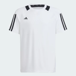 【adidas 愛迪達】短袖上衣 童裝 大童 男童 亞規 J SERE T 白 IS0333