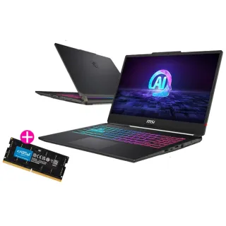 升級32G★【MSI 微星】15.6吋U7 RTX4050電競筆電(Cyborg 15 AI/Ultra 7 155H/16G/1TB SSD/W11/A1VEK-015TW)