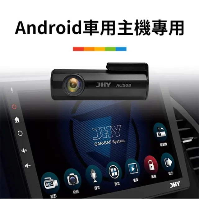 【JHY】JD-AU268 安卓主機用 USB數位攝錄機 附64G 一年保固_送安裝(車麗屋)