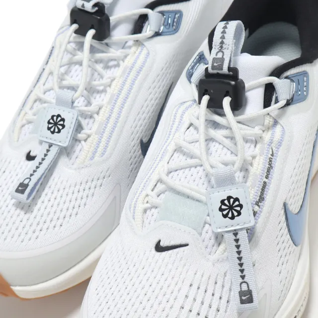【NIKE 耐吉】慢跑鞋 Wmns Pegasus EasyOn 女鞋 抽繩 白 藍 小飛馬 運動鞋(FQ7844-103)