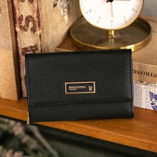 【金安德森】Caroline 折疊中夾(經典黑)