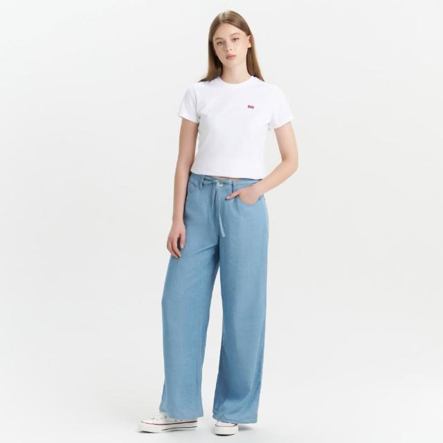 【LEVIS】XL STRAIGHT 女款 寬鬆牛仔褲 SUMMER HOLIDAY系列 丹寧寬褲 熱賣單品 0041T-0000