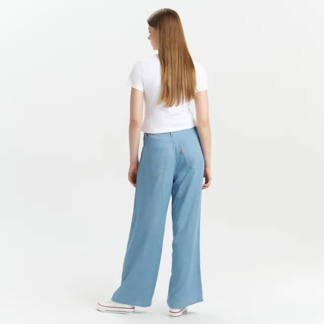 【LEVIS】XL STRAIGHT 女款 寬鬆牛仔褲 SUMMER HOLIDAY系列 丹寧寬褲 熱賣單品 0041T-0000