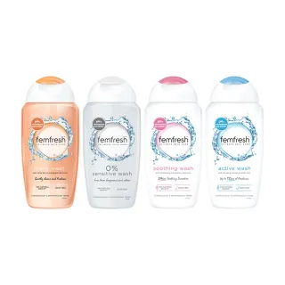 【femfresh 芳芯】私密潔膚露250mlx1 任選(蘆薈/蔓越莓/銀離子/蓮花)