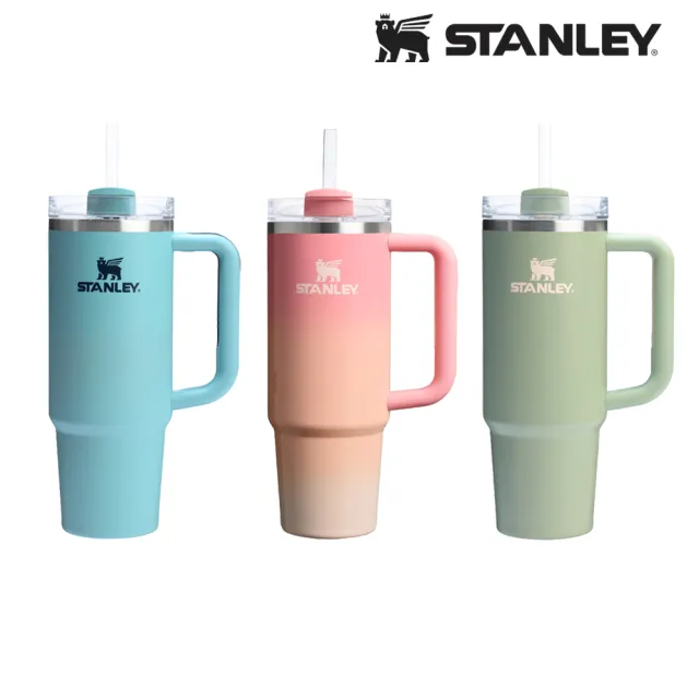 【STANLEY】官方直營 冒險系列 吸管隨手杯2.0 0.88L(沙漠系列 / 三色選)