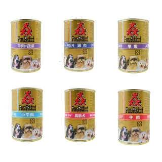 【PURE 猋】PURE PETFOOD 猋罐頭385g*24罐(狗罐頭/犬罐/全齡犬)