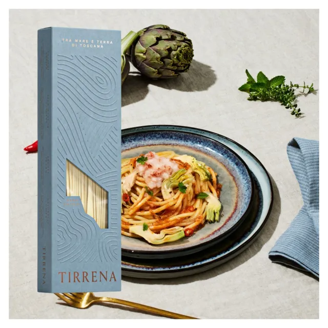 【Tirrena】義大利麵粗粒直麵 5號 500克/盒(Frescobaldi 家族手工製作)
