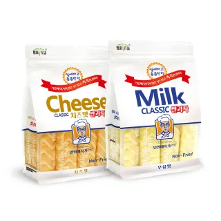 【Health Daily 健康日誌】韓式米餅 雙口味分享組 240g*2袋(起司/牛奶)