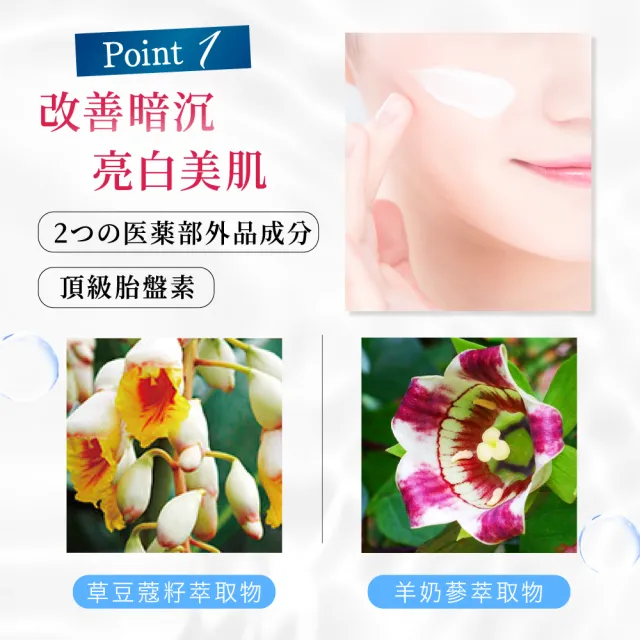 【美康櫻森】可芮絲全效水凝霜 2入組(速效美白 胎盤素)