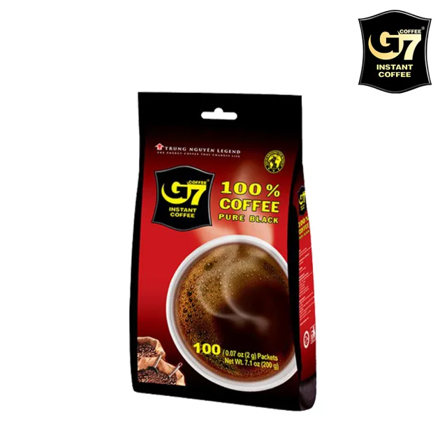【G7】純咖啡 100入(量販包)