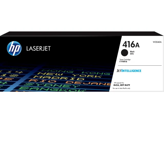 【HP 惠普】官方直營 416A 黑色 LaserJet 碳粉匣(W2040A)(M454/M479/M455)