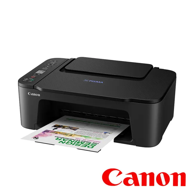 【Canon】官方直營 PIXMA E3470 多功能彩色三合一Wi-Fi多功能噴墨印表機(列印/掃描/影印/WIFI)