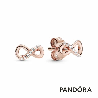 【Pandora官方直營】無限璀璨針式耳環-絕版品