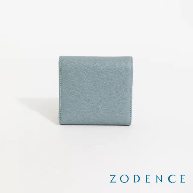 【ZODENCE 佐登司】CUFF進口真皮袖釦設計三折短夾(多色)