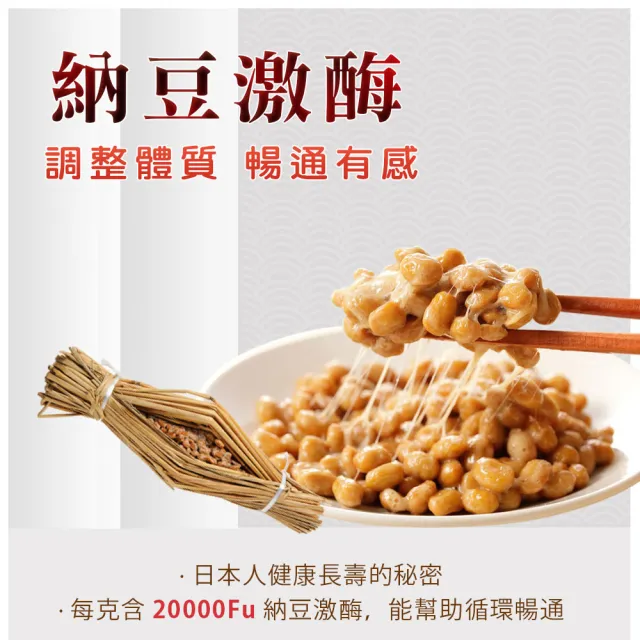 【日本味王】Q10紅麴納豆膠囊60粒-共3盒(加班外食首選保健品)