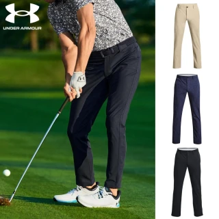 【UNDER ARMOUR】UA 男款 高爾夫Vented 直筒長褲(多款任選)