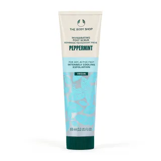 【THE BODY SHOP 美體小舖】薄荷舒緩足部磨砂膏-100ML(足部去角質)