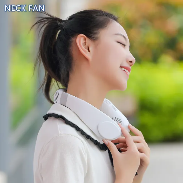 【NECK FAN】半導體製冷 掛脖風扇 LED顯示(K009/多段調節/風扇/掛頸風扇/涼感/隨身/掛頸/頸掛)