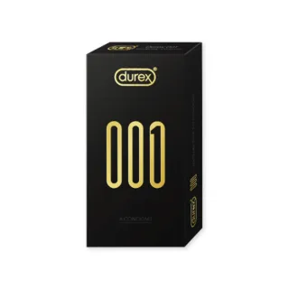 【Durex 杜蕾斯】001水性PU衛生套保險套(6入)