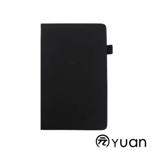 【YUAN元筆記】A5高質感經典黑霧面筆記本(智慧筆適用/空白x方格雙用筆記本/手帳控 學生 設計師激推)
