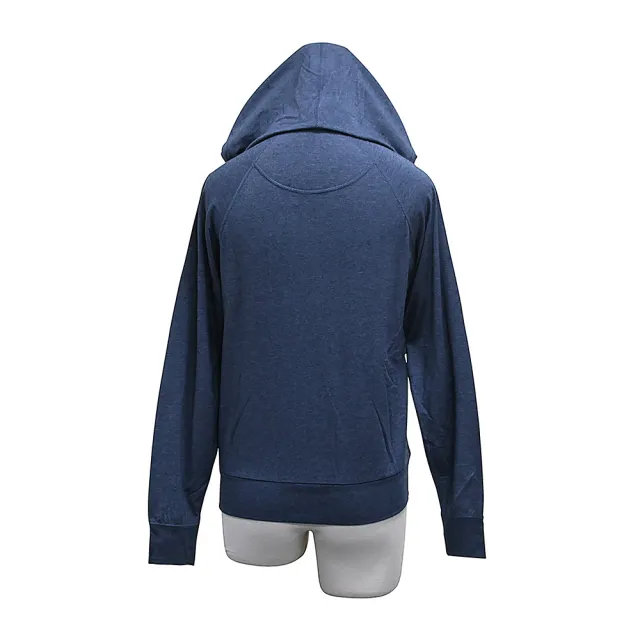 【Paul Smith】PAUL SMITH 莫代爾混紡長袖連帽外套(女款/牛仔藍)