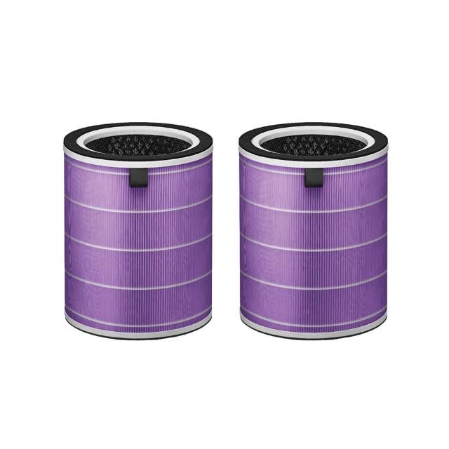 【acerpure】新一代 四合一HEPA濾網 ACF173(適用AC551-50W/AP551-50W/AP352-10W/AP353-10W)(二入組)