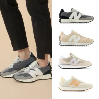【NEW BALANCE】NB 復古鞋_WS327PL-B_WS327MQ-B_女性_碳灰色(327/237系列)