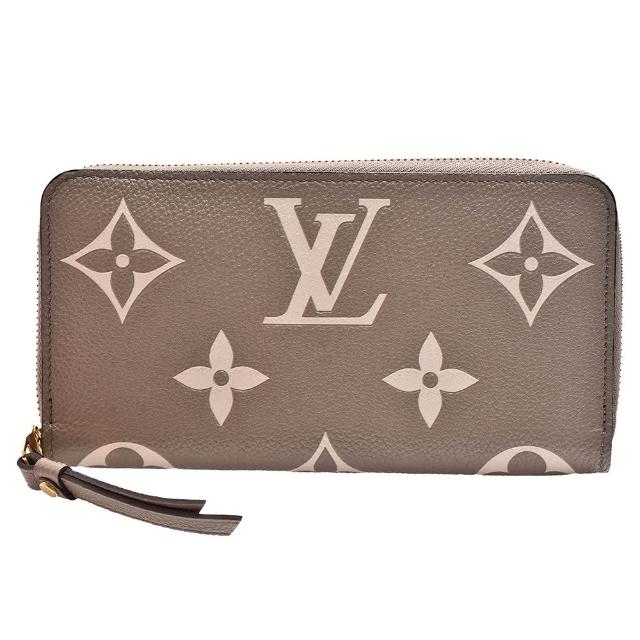 LV LOUIS VUITTON路易威登 M69794 Monogram Empreinte 經典牛皮花紋拉鍊長夾